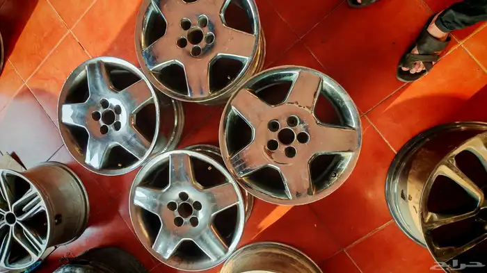 جنوط لكزز 430 اصلي وكاله مقاس 18 نضيفه 4