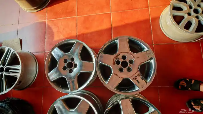 جنوط لكزز 430 اصلي وكاله مقاس 18 نضيفه 6