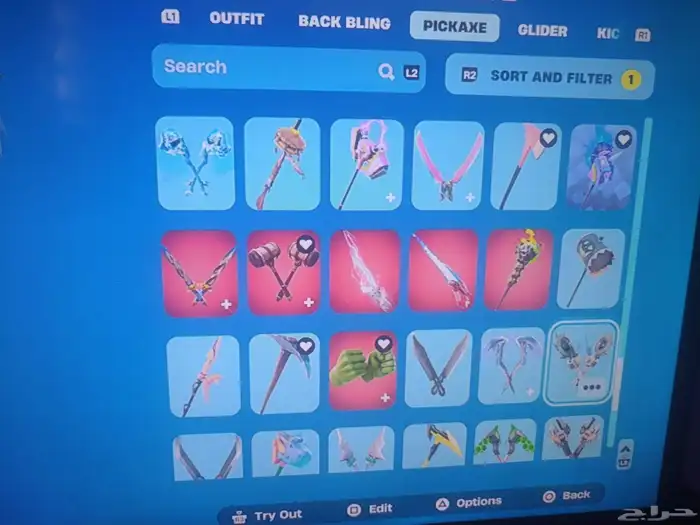 حساب فورت نايت نادر 19