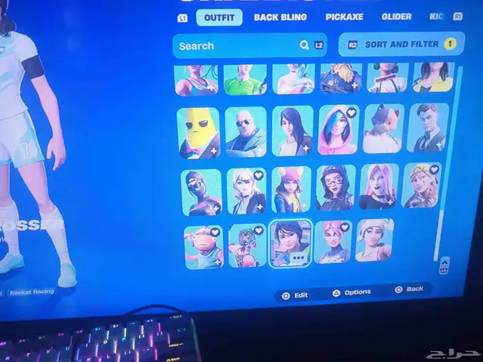 حساب فورت نايت نادر 2