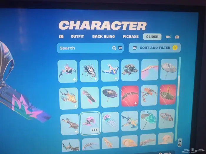 حساب فورت نايت نادر 22