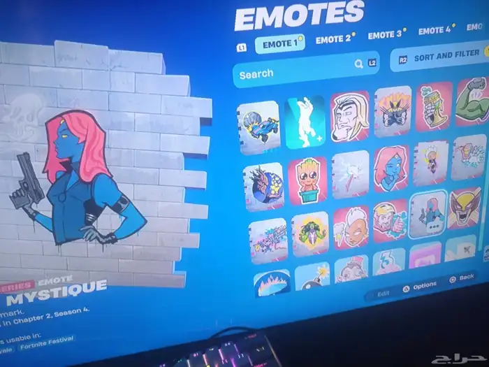 حساب فورت نايت نادر 40