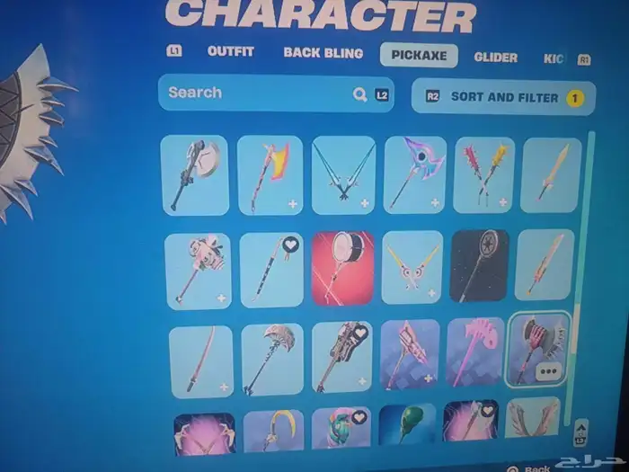 حساب فورت نايت نادر 18