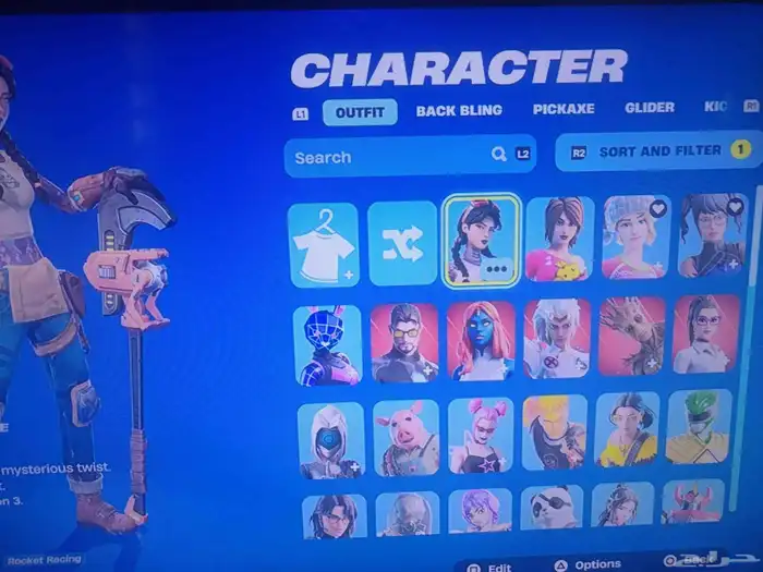 حساب فورت نايت نادر 1