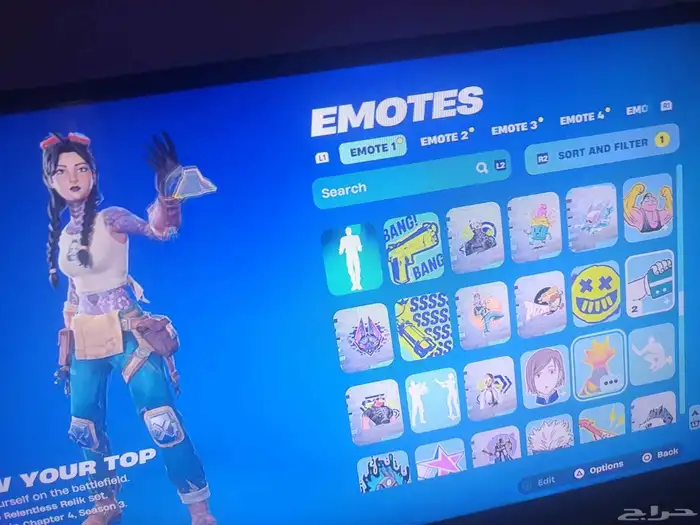 حساب فورت نايت نادر 36