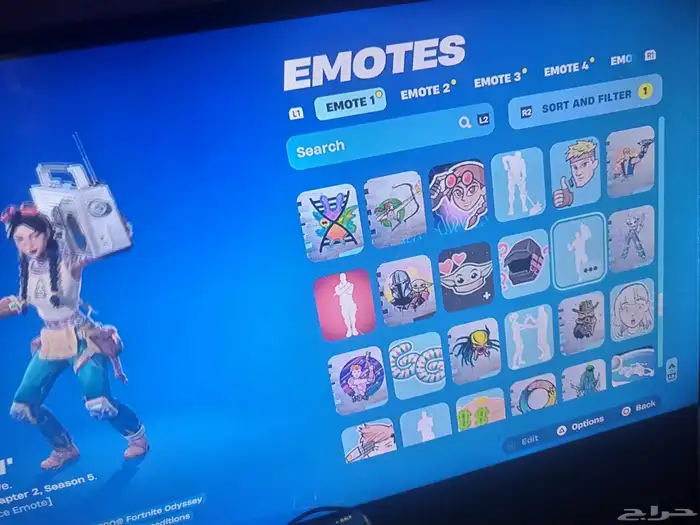 حساب فورت نايت نادر 39