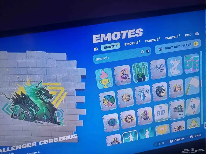 حساب فورت نايت نادر 34