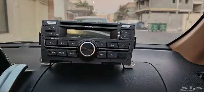 مسجل سياره يارس 2016 الوكاله نظيف جدا للبدل بشاشه او البيع 2