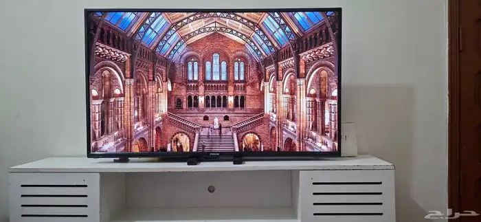 شاشه ذكيه سمارت مقاس 55بوصه من شركة نيكاي نظيفة جدا 0