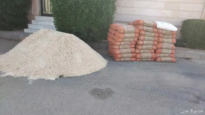 بطحاء اسمنت طوب عتب دفنيات طرطشا ترلات بطحاء رياض بطحاء اسمن 8