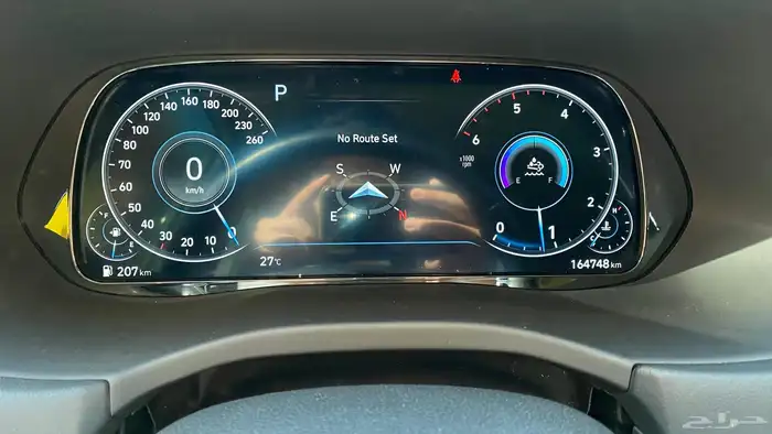 هونداي باليسيد 2021 ديزل بصمه شاشه رادار 9