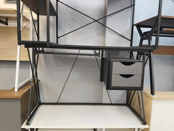 modern manager desk set and staff dess 8