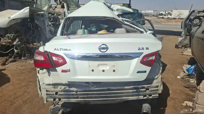 نيسان التيما تشليح موديل 18 4