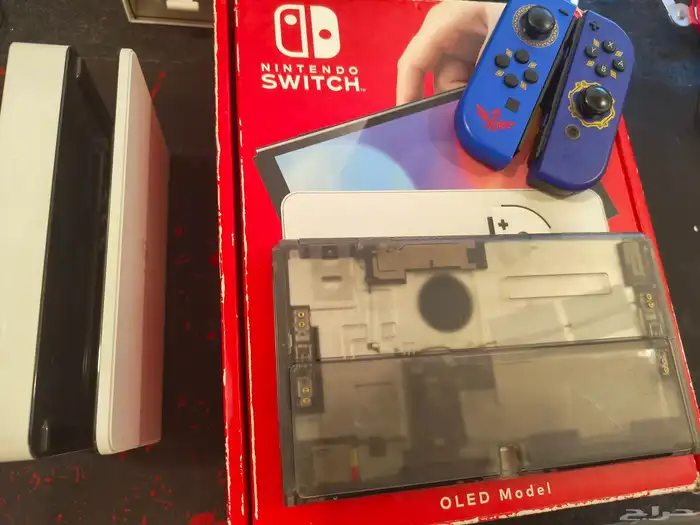 سويتش OLED معدل. مع ذاكره خارجية 256. 1