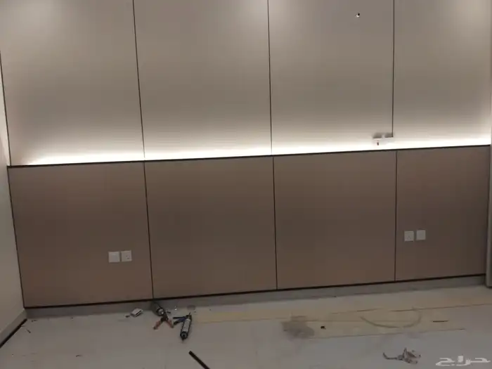 شيبورد ديكورات داخليه تكسيات رف مكتبه حامل شاشه 6