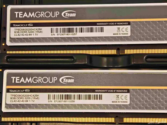 رامات 16GB DDR5 5200MHz 2x8GB 0