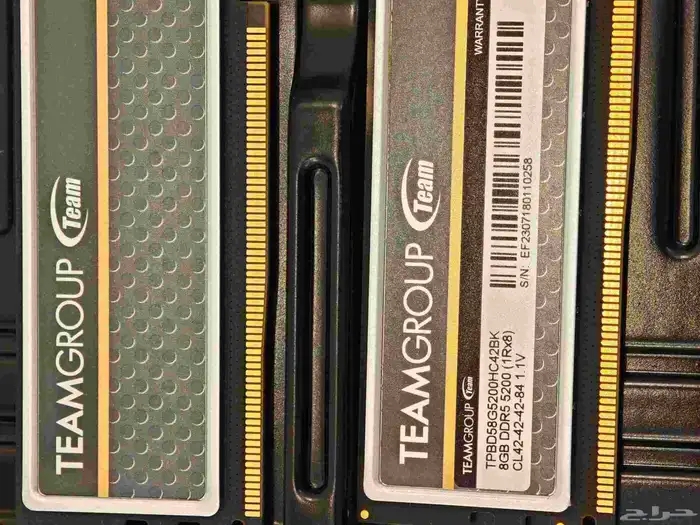 رامات 16GB DDR5 5200MHz 2x8GB 2