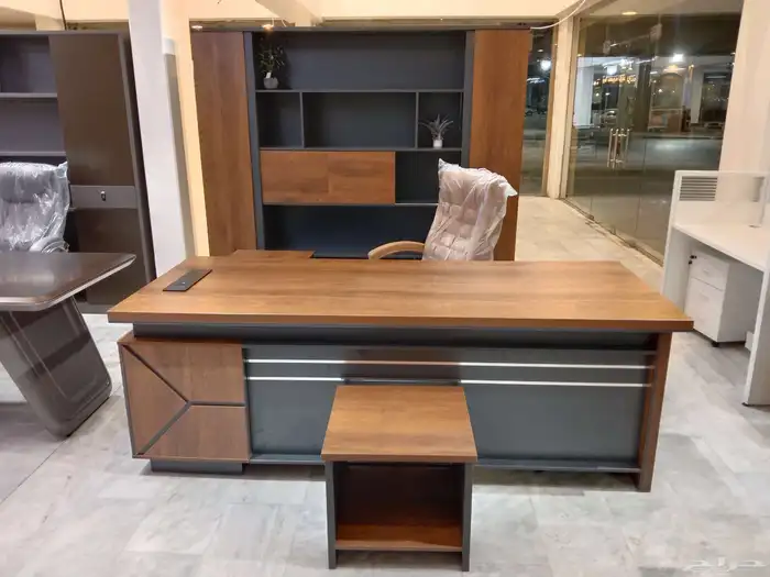 مكاتب جديد مودرن اشكال فخم مكتب كامل 9