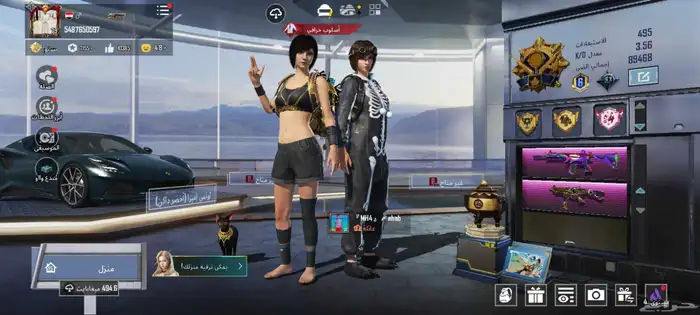 حساب ببجي عالمية للبيع سووم 3