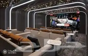 سينما منزليه تجهيز غرفه غرف السينما 0