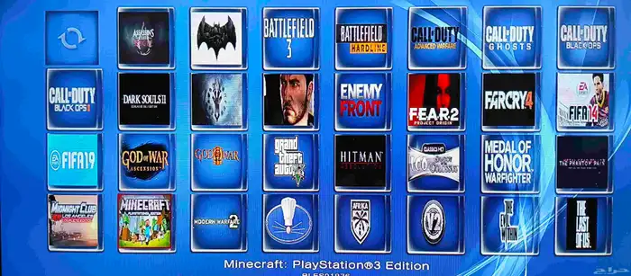 هاردسك 500 قيقا مليان العاب سوني 3 وسوني 1 48