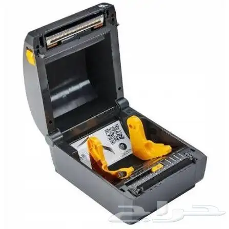 طابعة باركود زيبرا zd220 بوليصة شحن حرارية وحبر 2