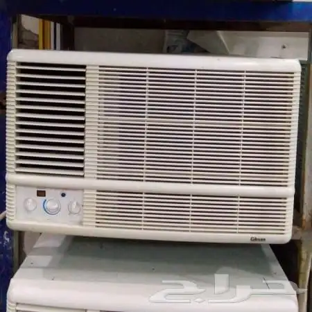 البيع مكيفات شباك مستعمل 18وا24 معا التركيب ضمان شهر 8