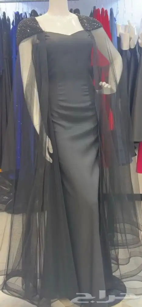 فستان زواج اسود جديد 0