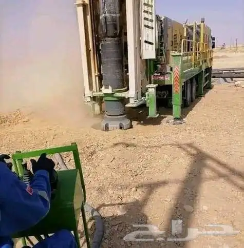 حفر قواعد وحفر استناديه وحفر الصواعق وحفر الطاقه الشمسيه DTH 2