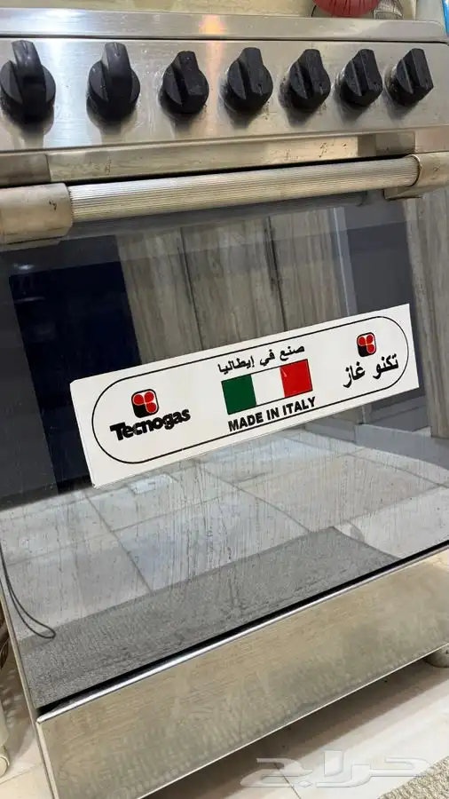 فرن بوتجاز تكنو غاز 4 عيون ايطالي 5