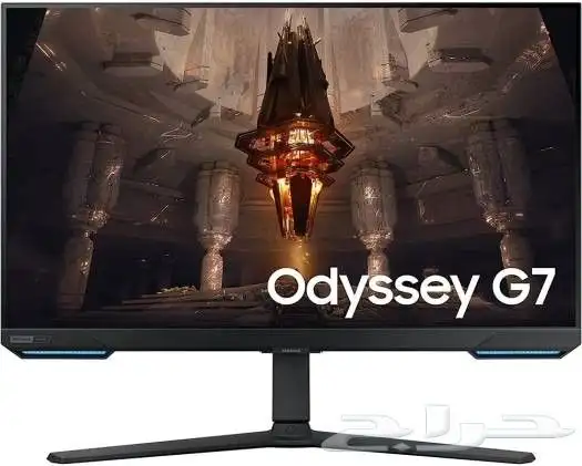 شاشة الألعاب 4k Samsung Odyssey G7 مقاس 28 بوصة 144fps 1