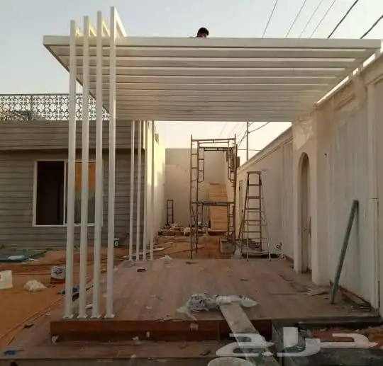 برجولات حديد -بروجولات -تركيب برجولات حدائق 1