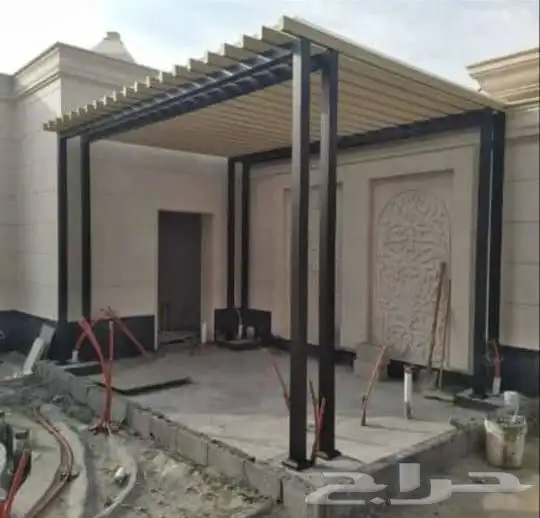 برجولات حديد -بروجولات -تركيب برجولات حدائق 3