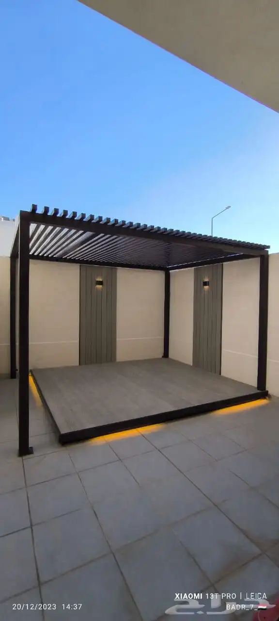 برجولات حديد -بروجولات -تركيب برجولات حدائق 0