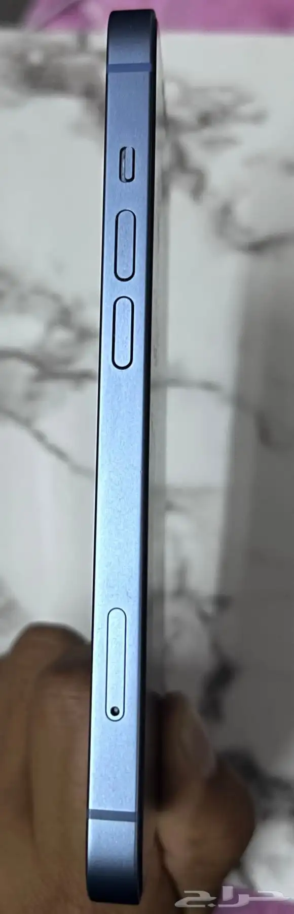 السلام عليكم للبيع ايفون 14 العادي لون ازرق 128 قيقا 3