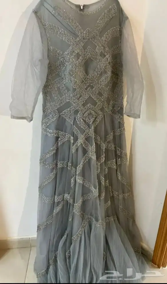 فستان رمادي 2