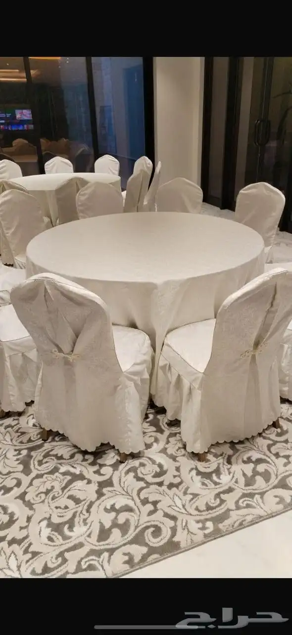 تأجير كراسي وطاولات بأنواعها وقهوجي مع أغراضه 0
