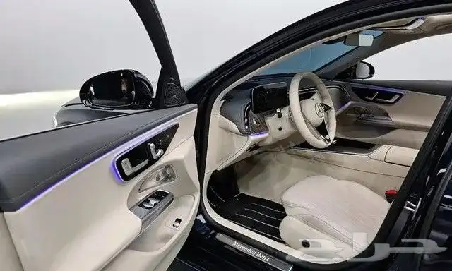مرسيدس E300 2025 استيراد كوريا كحلي داخلي اوف وايت 8
