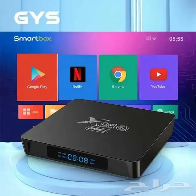 جهاز X96 PRO 5G أندرويد جديد تماما  مع اشتراك IPTV لمدة سنة 2