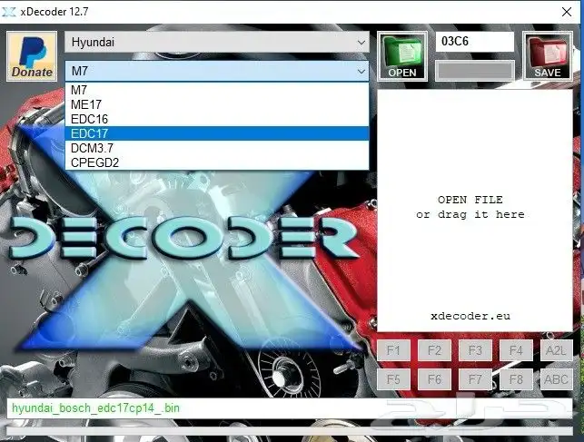 برنامج xDecoder 12.7 و ToyoLex 3 - الحل الأقوى لفنيين السيار 1