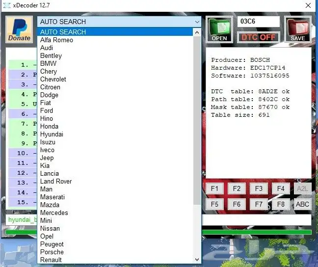 برنامج xDecoder 12.7 و ToyoLex 3 - الحل الأقوى لفنيين السيار 5