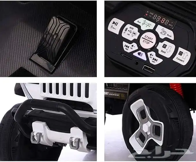 سيارة أطفال الكهربائية الجيب بالحجم الكبير - سيارة ركوب 3