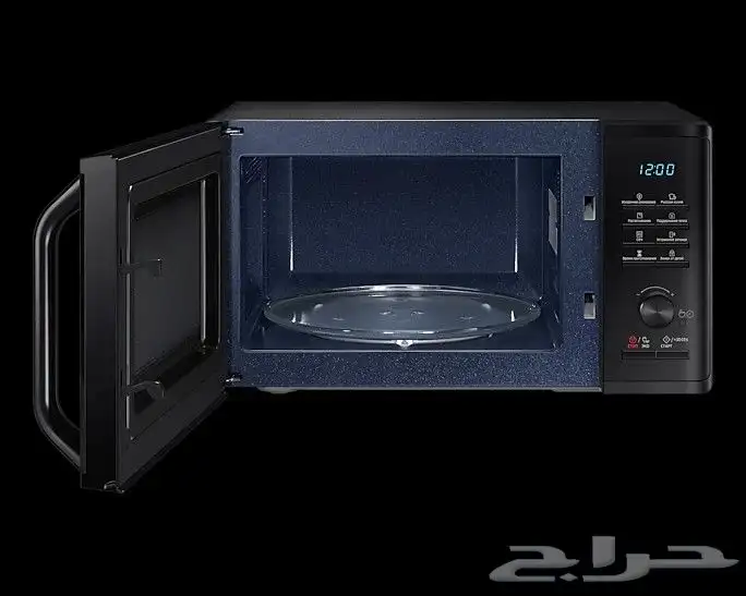 ميكرويف سامسونج 23 لتر 800 وات أسود   ماليزي جديد بالكرتون 9