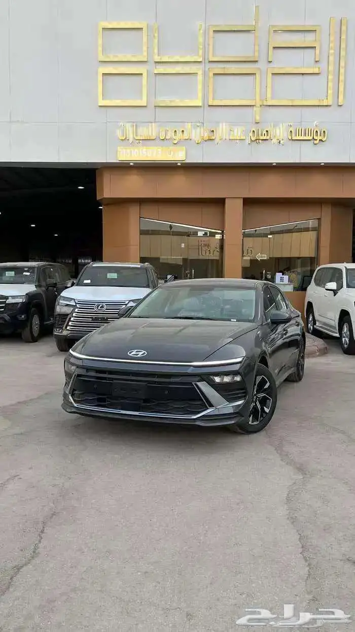 هيونداي سوناتا 2025 اسود باقل الاسعار 1