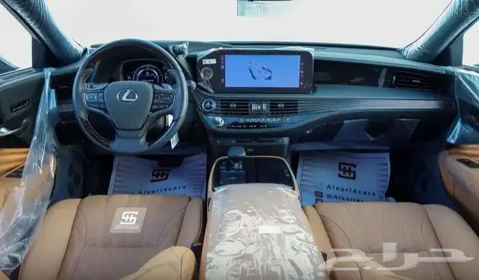 لكزس LS500 HH هايبرد موديل 2022 اصفار سعودي كاش واقساط 5