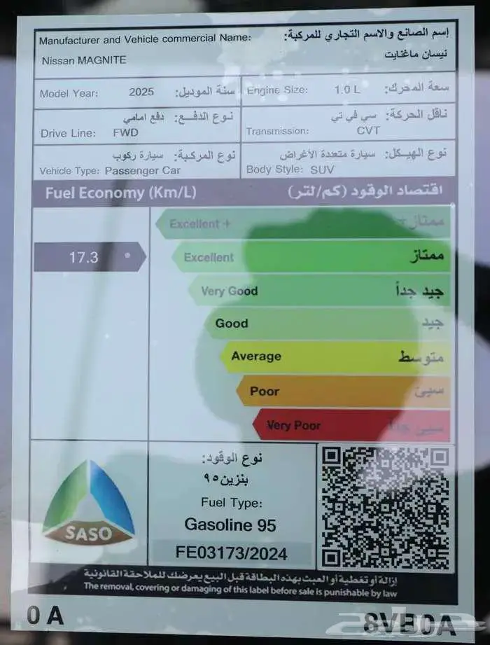 نيسان ماجنيت ستاندر فليت 2025 اقل سعر 6