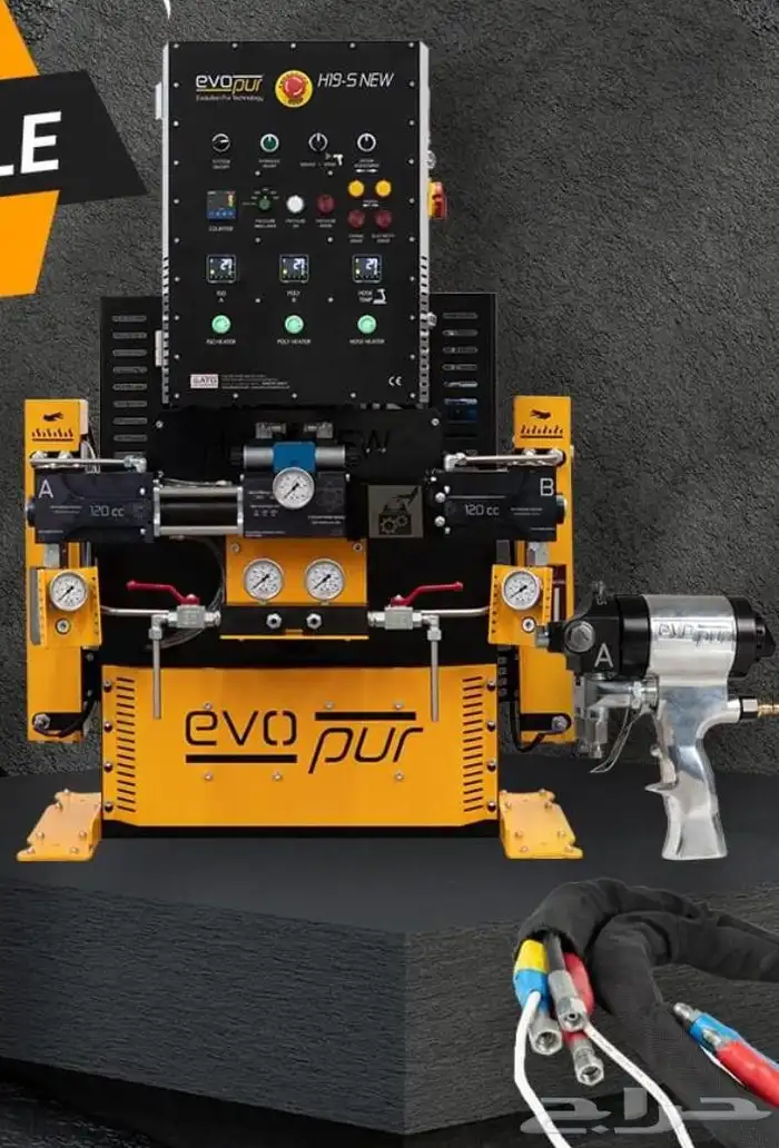 ماكينة عزل فوم بولي يوريثان جديدة لم تستخدم بعد 2