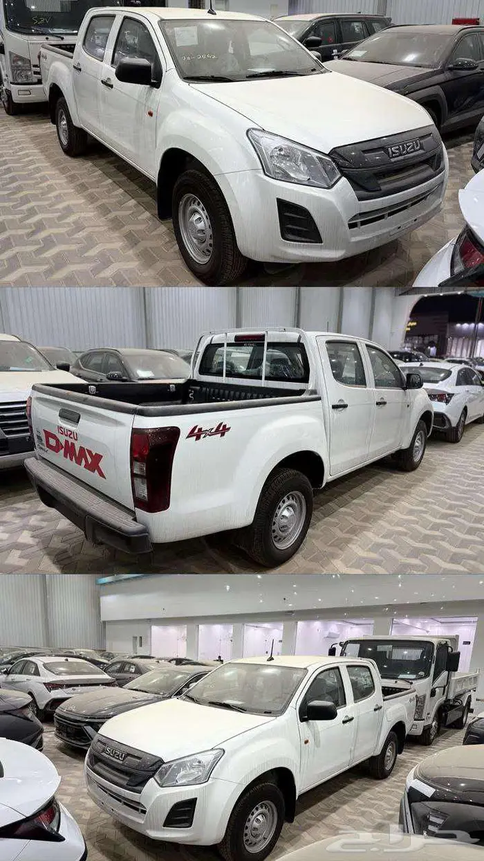 ايسوزو ديماكس بكب غماره ديزل 1.9 لدى احدث السيارات 0