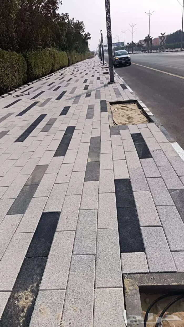 توريد بلدورة وانترلوك جميع المقاسات للمشاريع 0