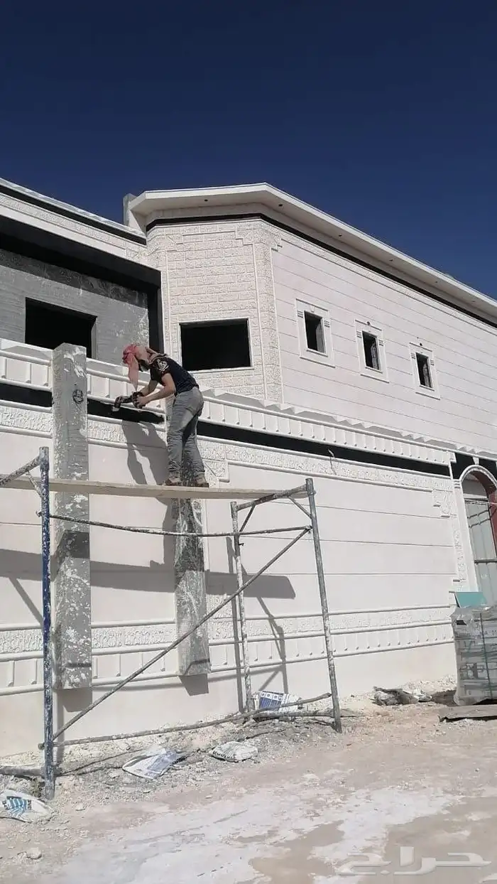 لياسه ملونه بطحاء الرياض تعطي شكل الحجر 8